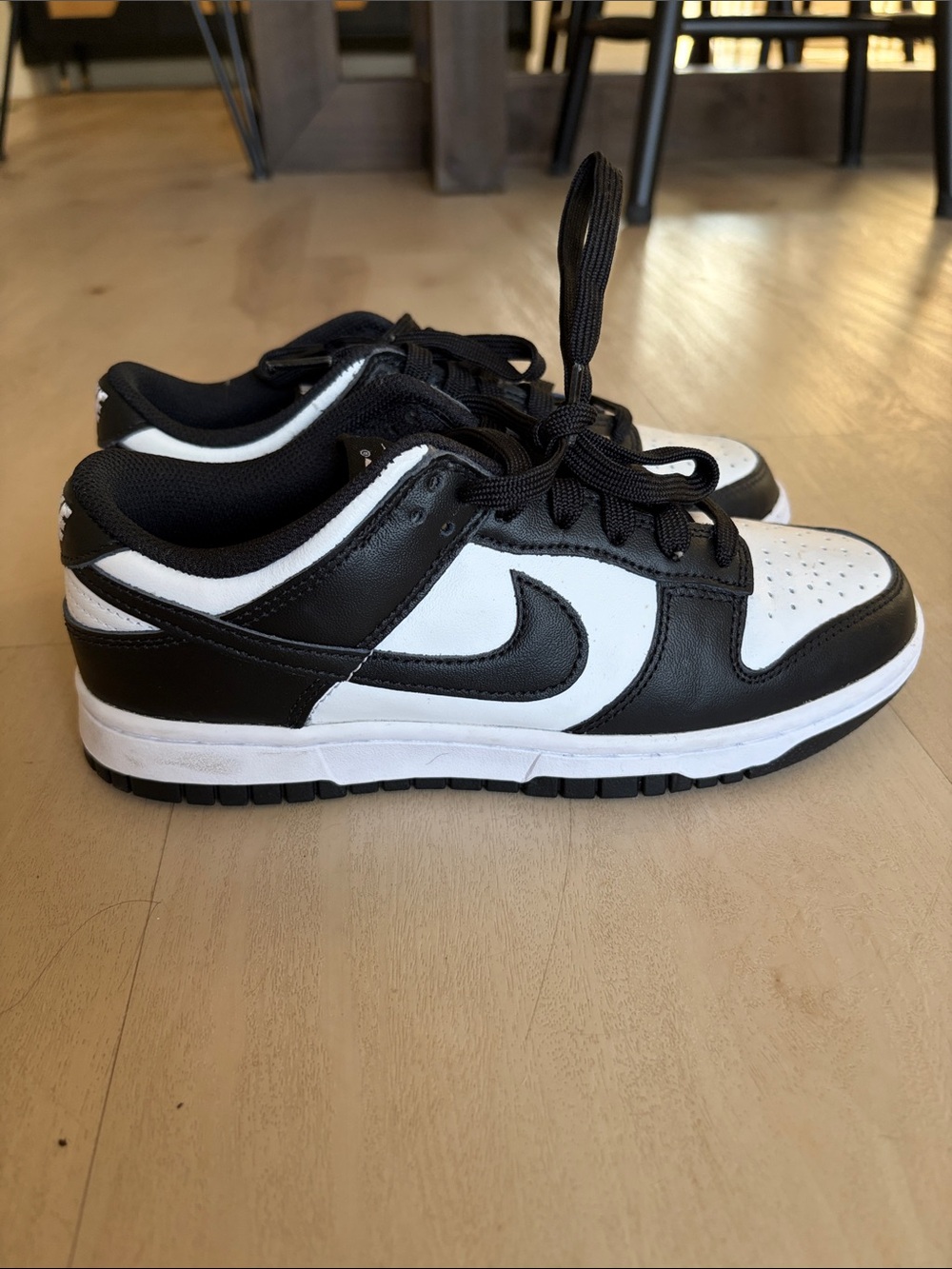nike dunk low panda wms sz 7